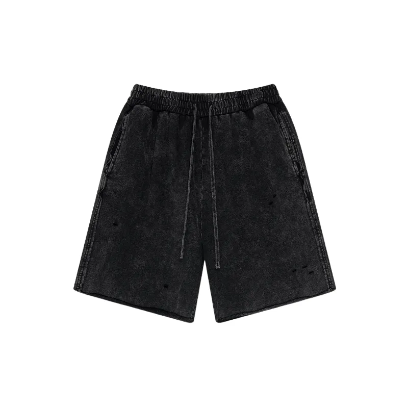 Fashionable Loose Cotton Sports Shorts-0