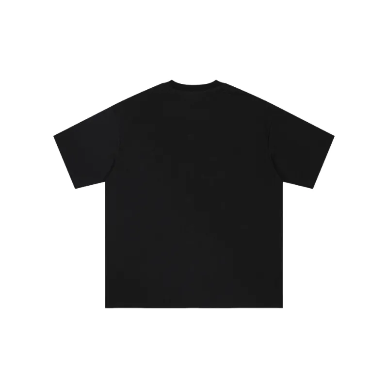 Casual Loose Cotton Blended Fabric T Shirt-5