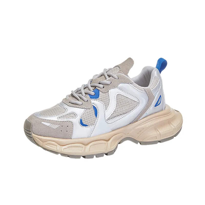 Casual Breathable Chunky Sneakers-0