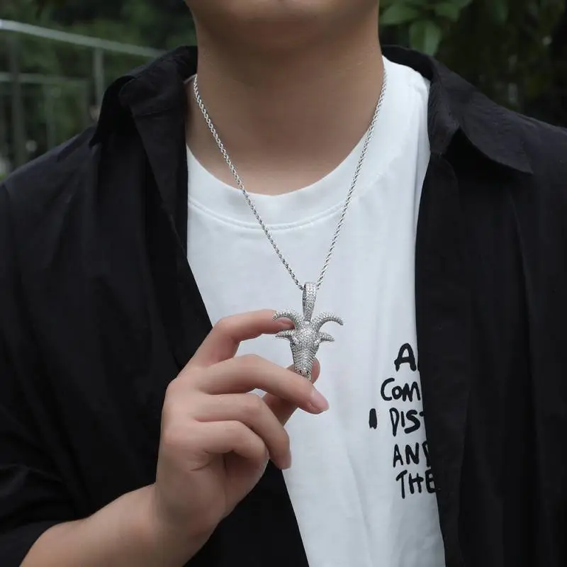 Punk Trendy Necklace Man-2