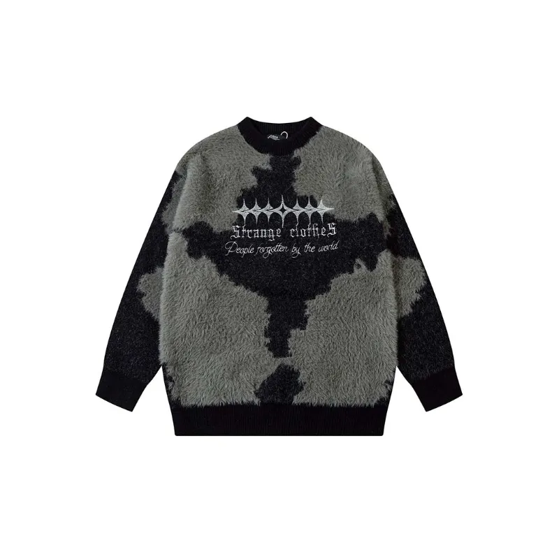 Fashionable Loose Sweater-4