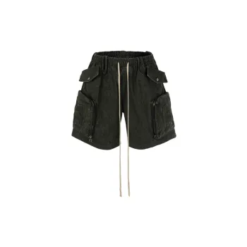 Tie dyed Canvas Washed Shorts