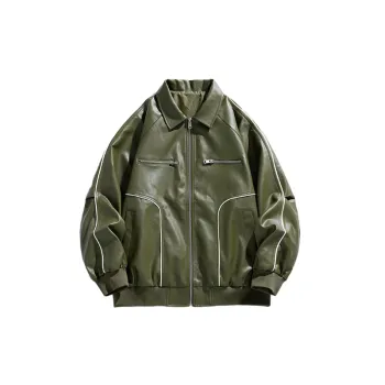 Retro Casual PU Leather Jacket