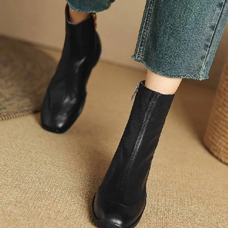 Retro Simple Chelsea Boot-1