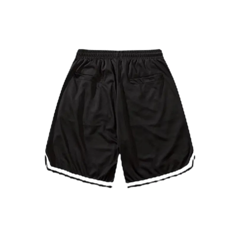 Retro Hip Hop Trendy Loose Basketball Shorts-4