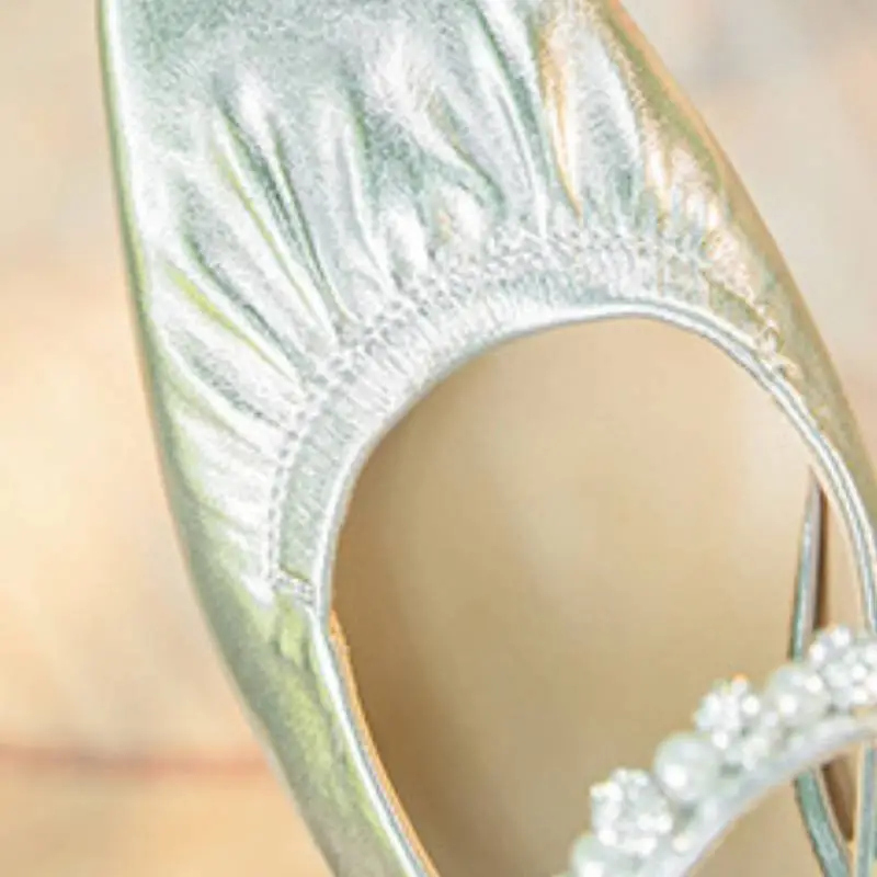 Elegant Pearls Mary Jane Shoes-5