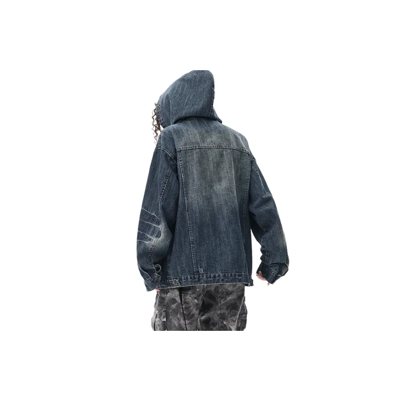 Casual Loose Denim Jacket-3