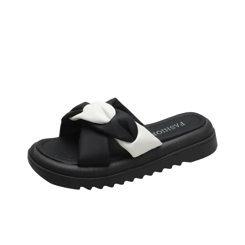 Casual Plain Beach Sandals-0