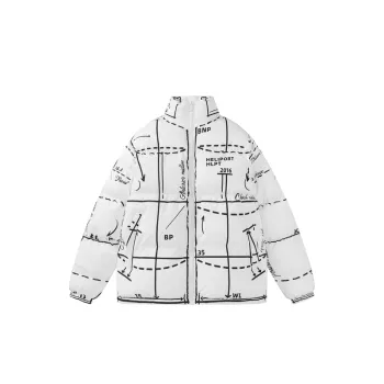 HELIPORT Apron Positioning Draft Cotton padded Jacket
