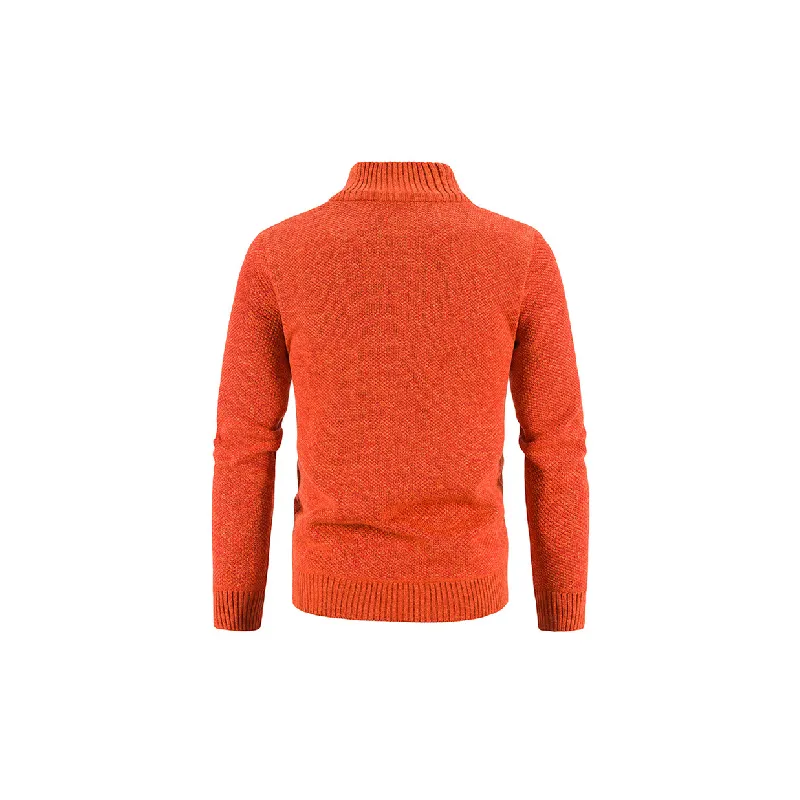 Casual Warm Cotton Blended Fabric Sweater-2