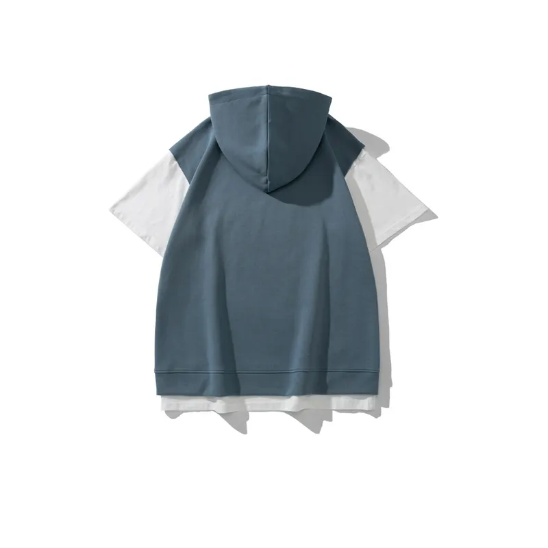 Original Hooded Short sleeved T shirt-1