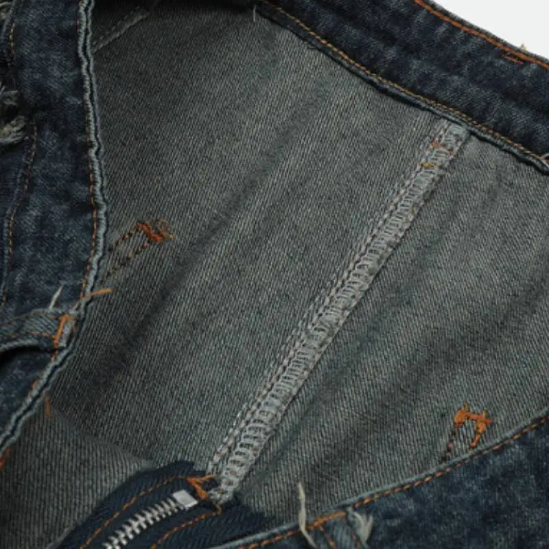 Basics Simple Denim Shorts Unisex-2