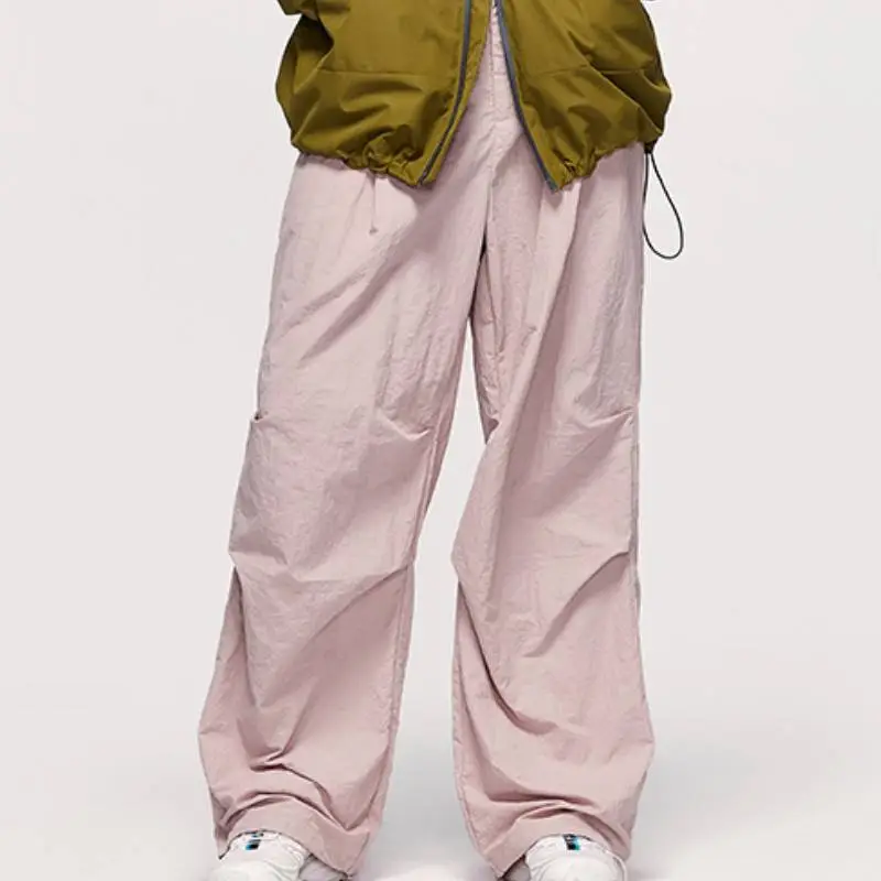 Street Loose 100% Nylon Casual Pants-8