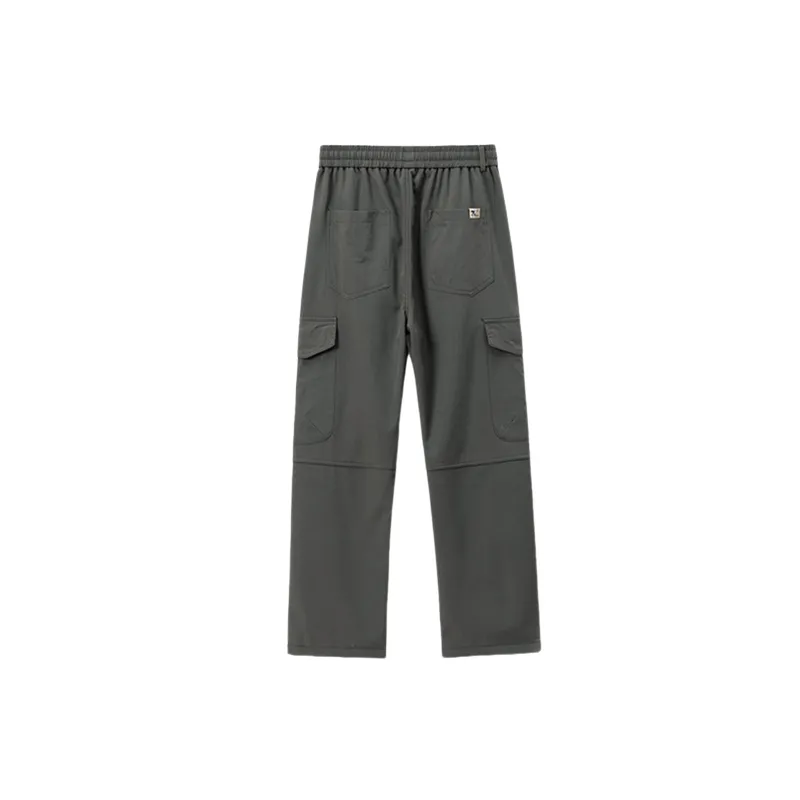 Cool Loose Blended Synthetic Fabrics Cargo Pants-7
