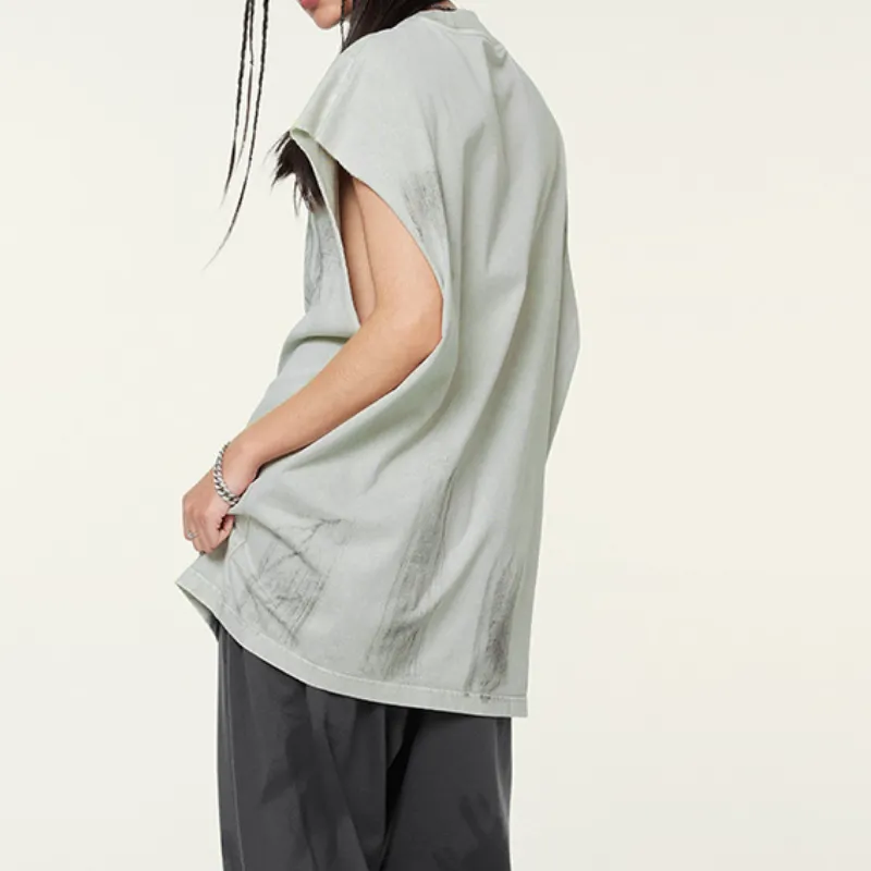 Retro Street Cotton Vest-7