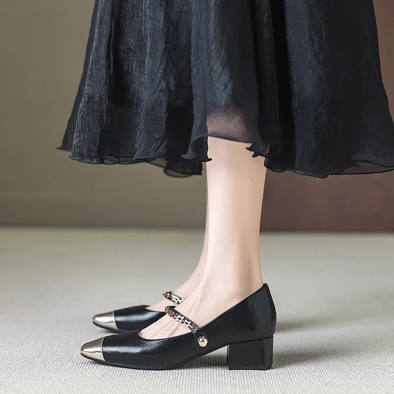 Elegant Romantic Mary Jane Shoes-1