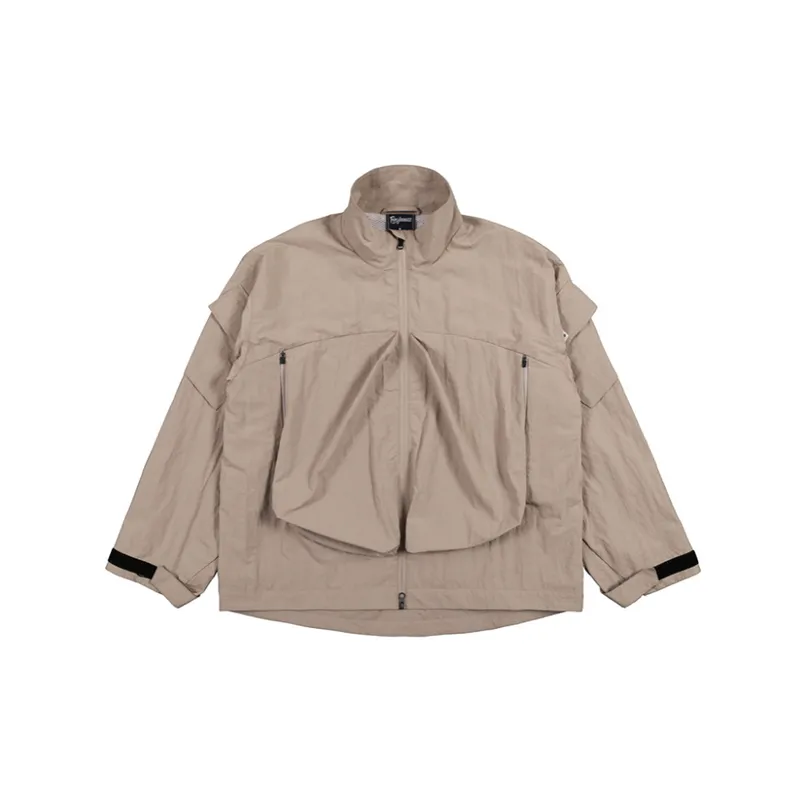 New Fashion Brand Functional Waterproof Nylon Mesh Jacket-9