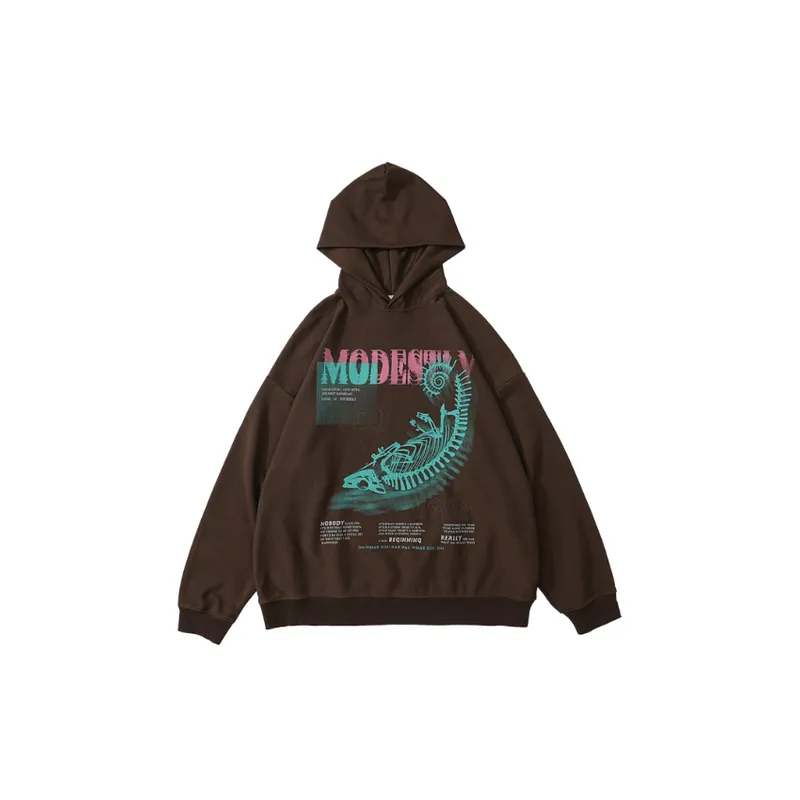 Loose and Versatile Letter Embroidered Casual Sweatshirt-0