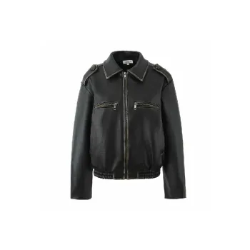 Cool Fashionable Leather Jacket Women