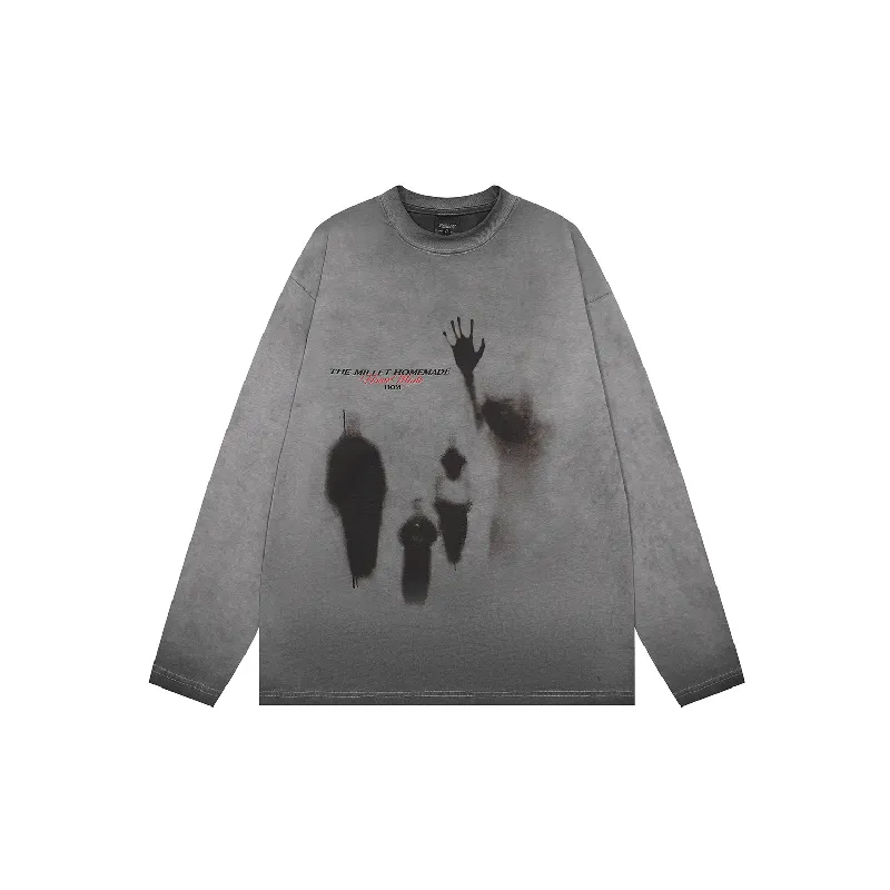 Retro Loose 100% Cotton T Shirt-0