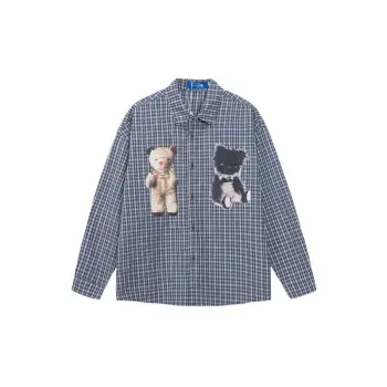 Retro Cute Cotton Shirt Unisex