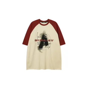 High Street Loosening Short sleeved T shirt