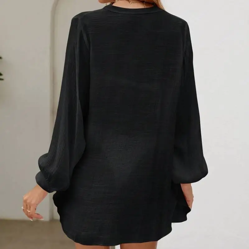 Cool Sexy Polyester Shirt Women-1