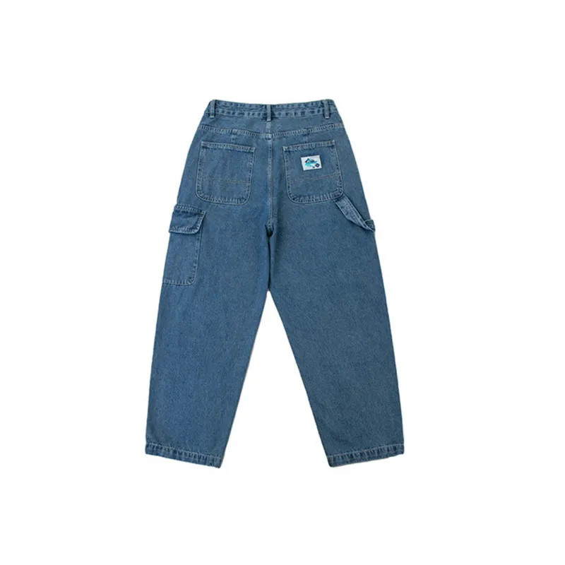 Simple Loose Jeans-1