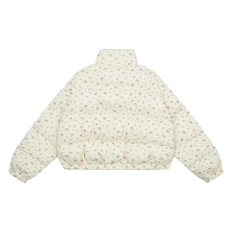 Fashionable Warming Quilted Jacket Women-3