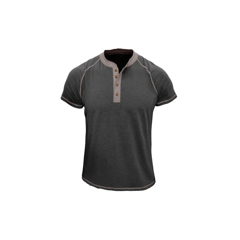 Breathable Casual Cotton Blended Fabric Polo-0