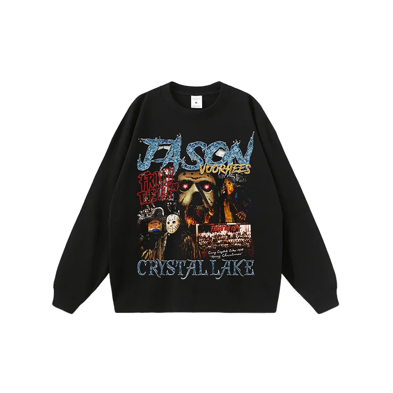 Retro Distress Sweatshirt-0