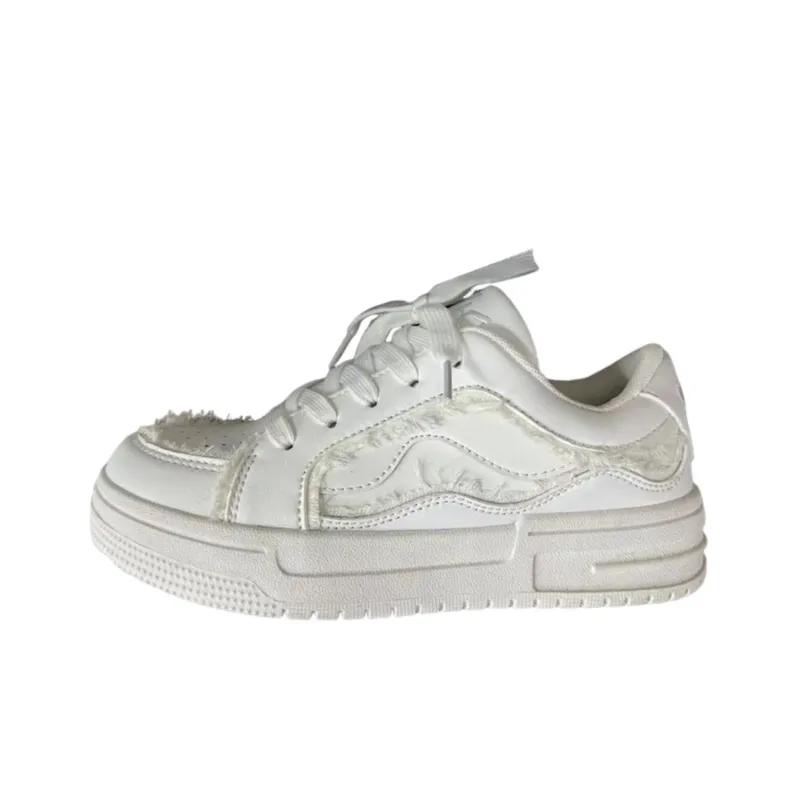 Trendy Height Enhancing Graffiti Sneakers-0