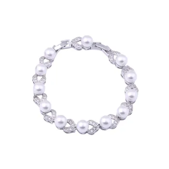 Zircon Ring Bracelet Set