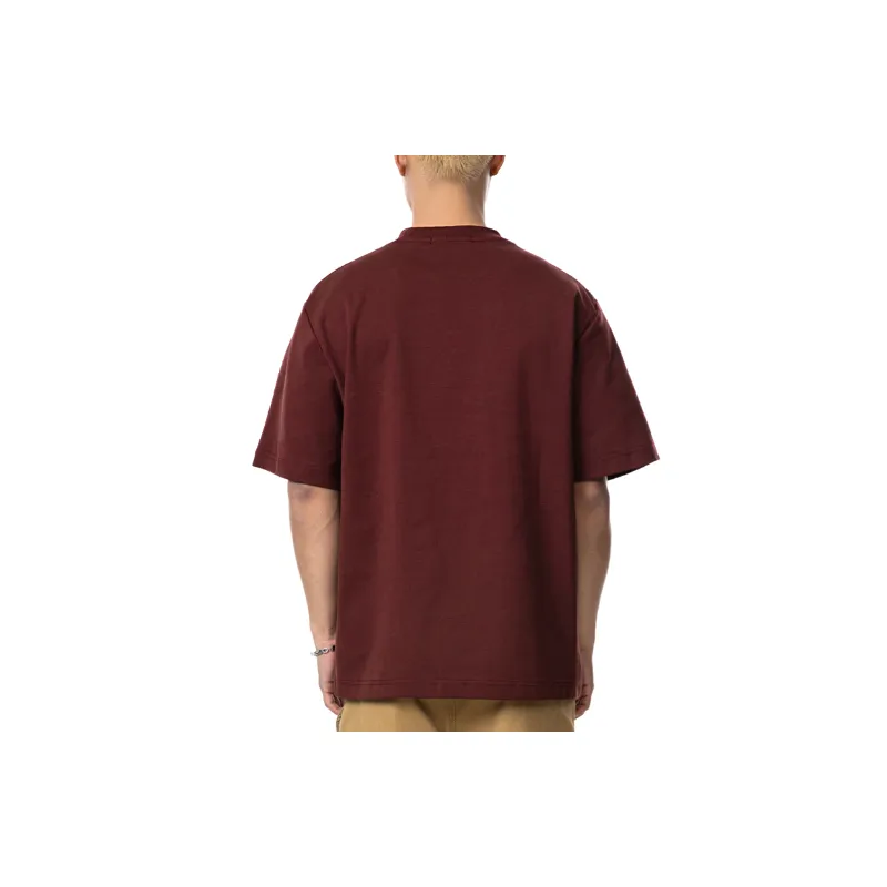 Street Loose Cotton Blended Fabric T Shirt-9