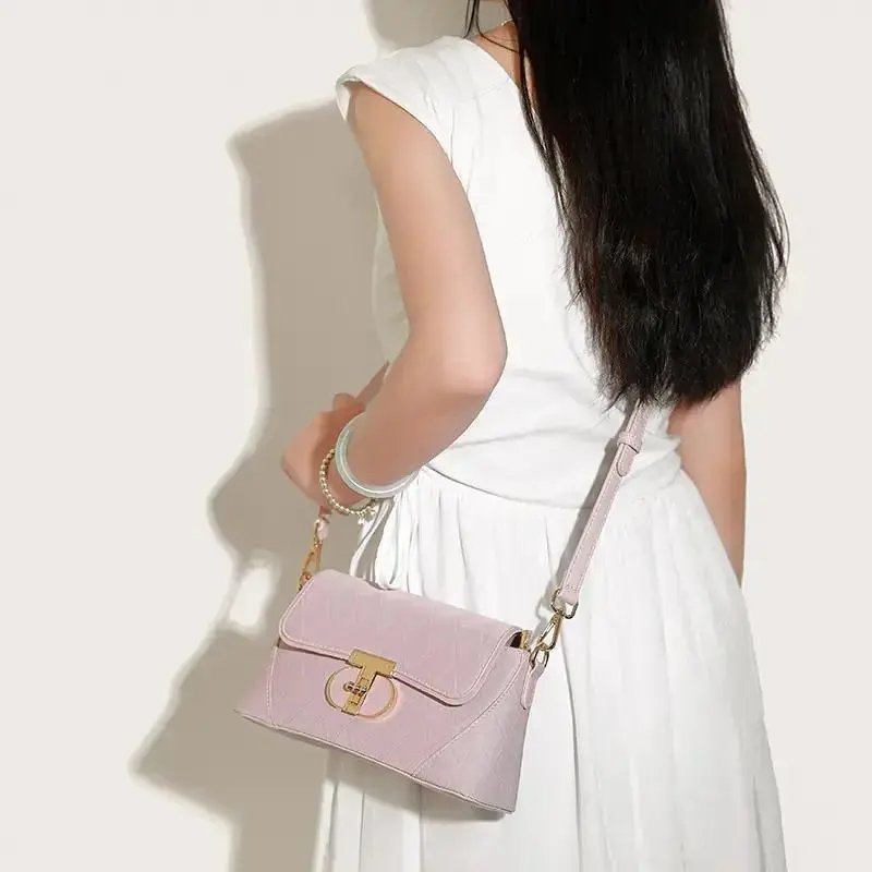 Simple Plain Crossbody Bag-2