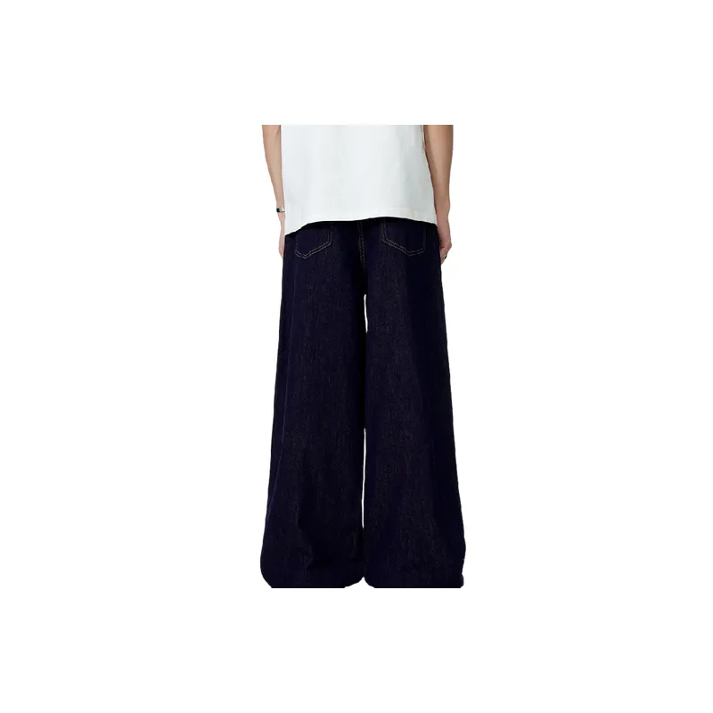 Simple Retro Jeans-3