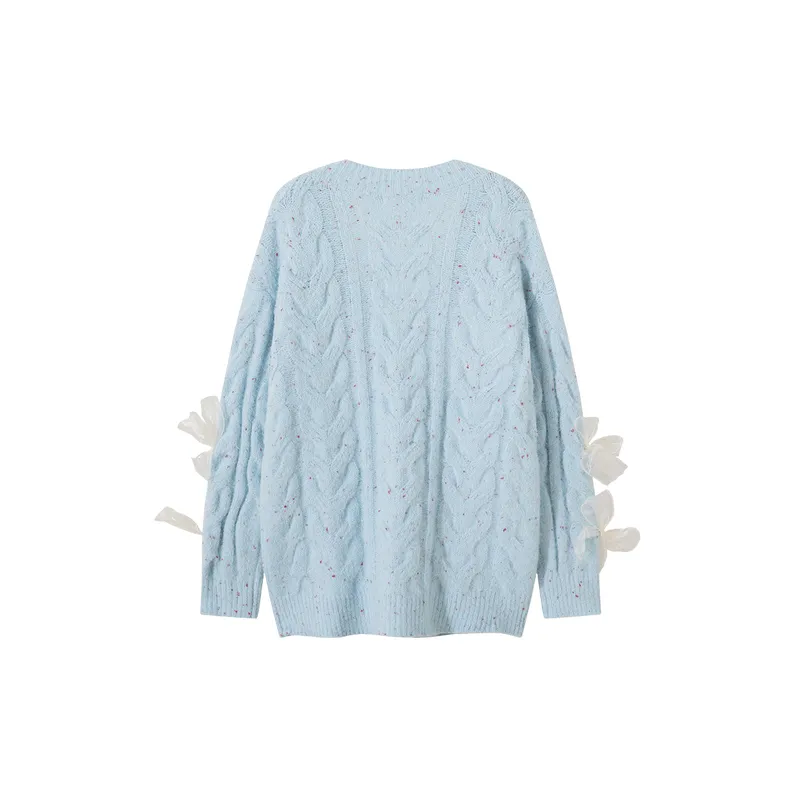 Butterfly Loose Sweater Women-5