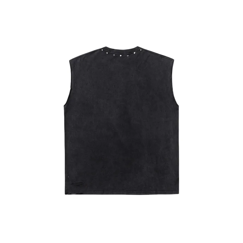 Loose Trendy Sleeveless Vest-5