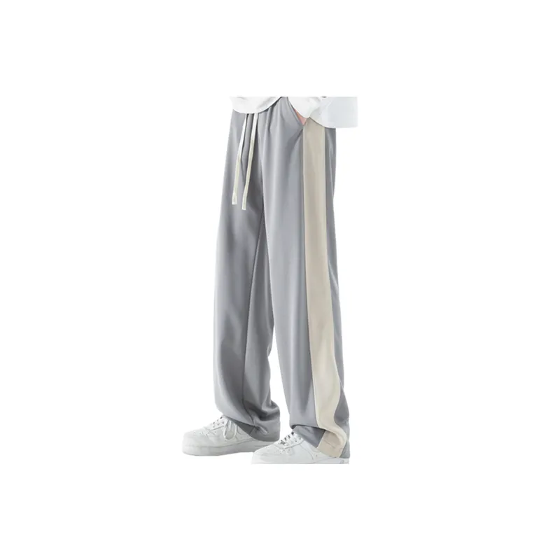 Thin All match Loose Trendy Trousers-1