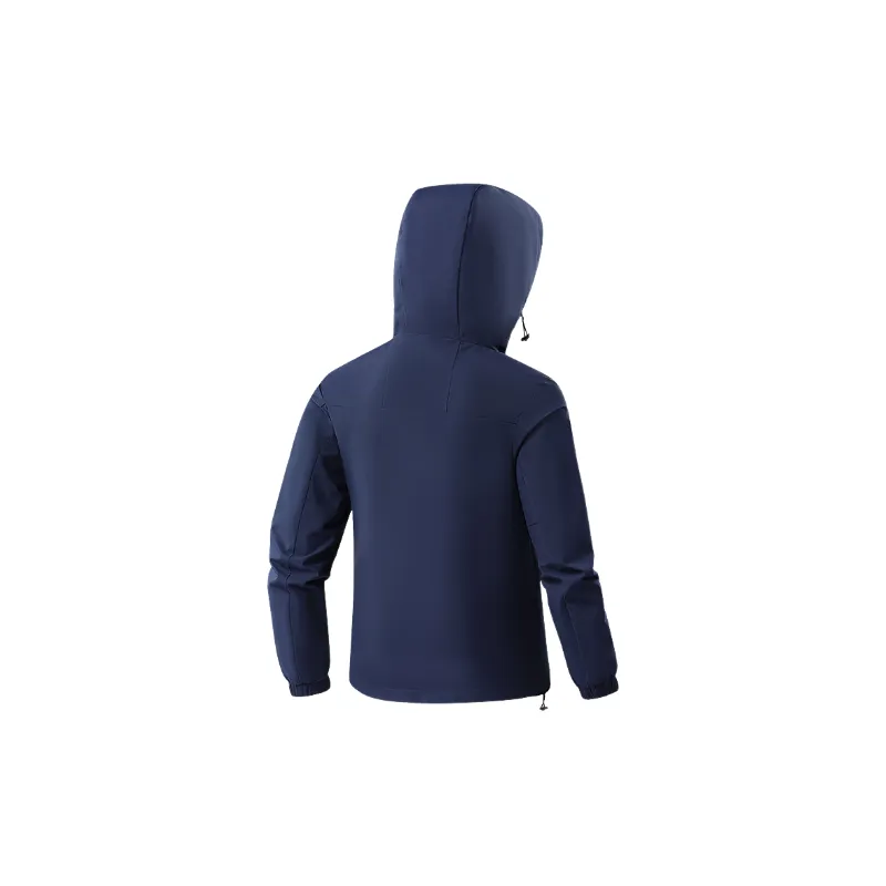 Basics Contrast Color Polyester Outdoor Jacket-1