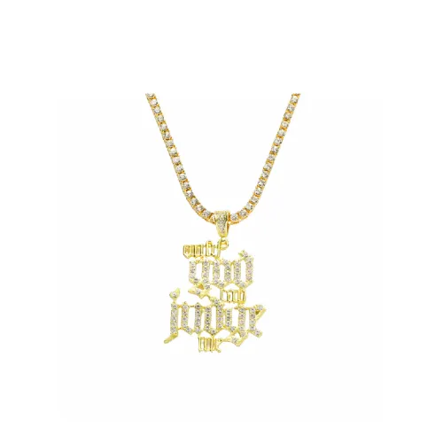 Trendy Letter Pendant Necklace