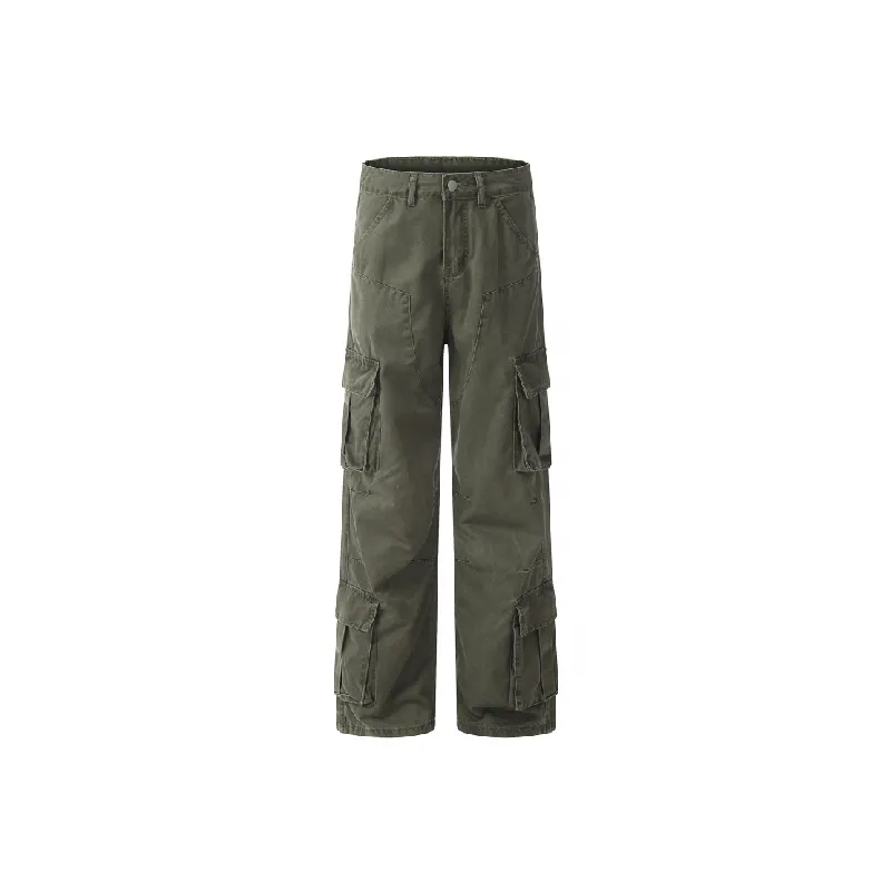 Fashion Loose Casual Cargo Pants-4