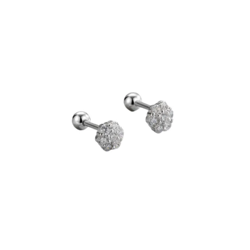 Simple Geometric Ear Stud Women-0