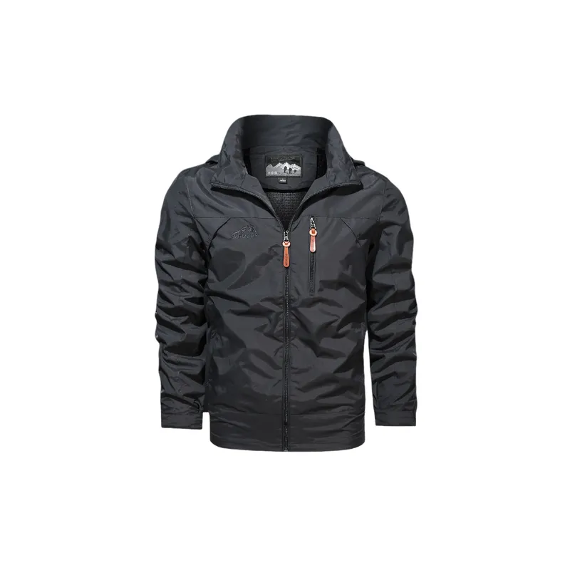 Retro Plain Cotton Jacket-2
