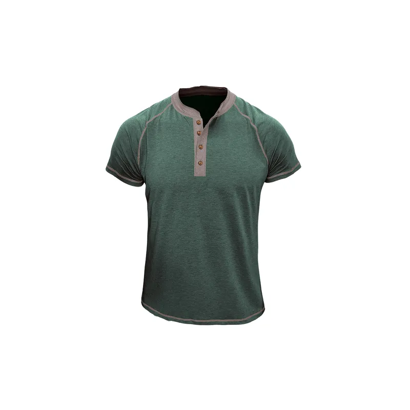 Breathable Casual Cotton Blended Fabric Polo-13