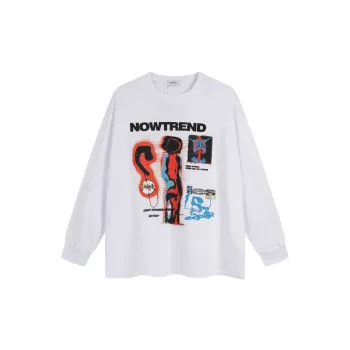 Casual Random Print Sweatshirt