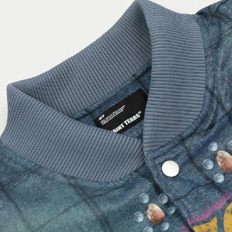 Retro Fashionable Baseball Jersey-2