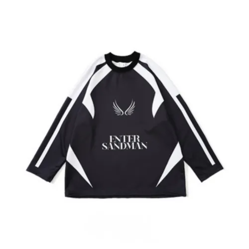Racing Style Retro Sports Style Windbreaker Long Sleeve Shirt
