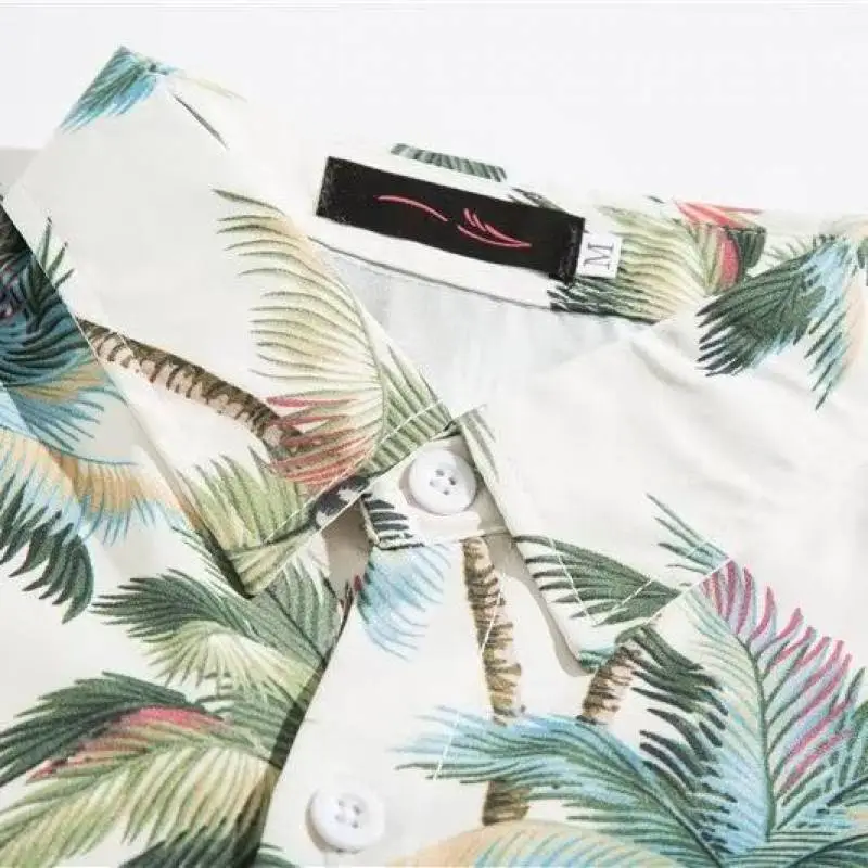 Casual Loose Four Way Stretch Fabric Shirt-2