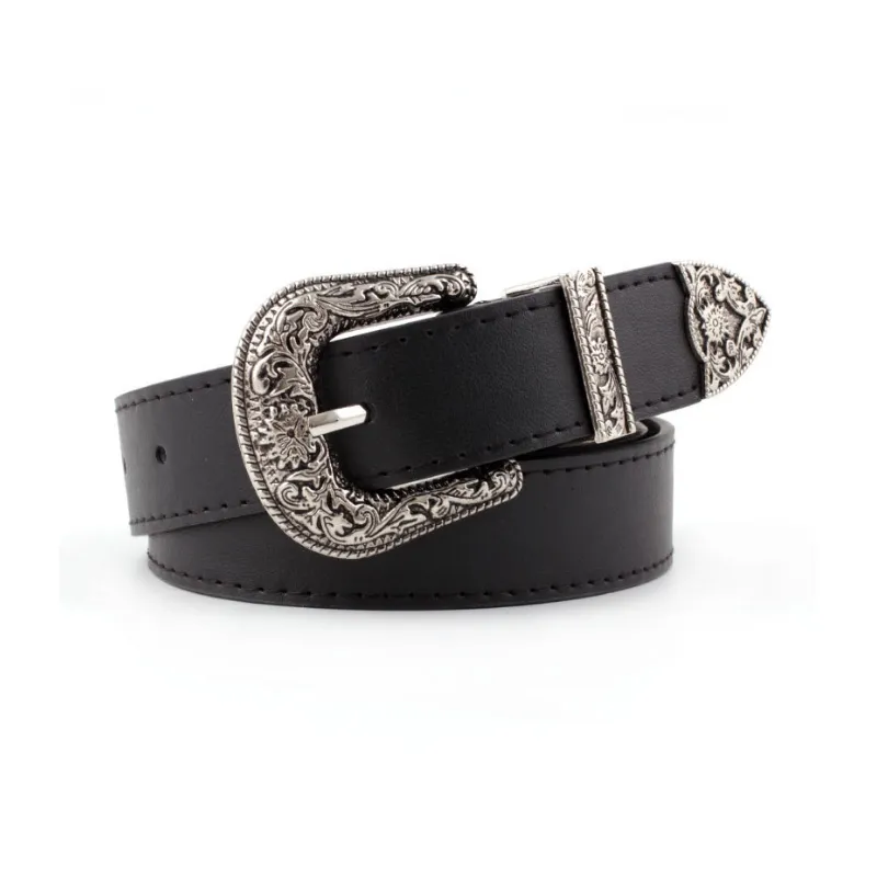 Fashionable Funky Leather Belt-3